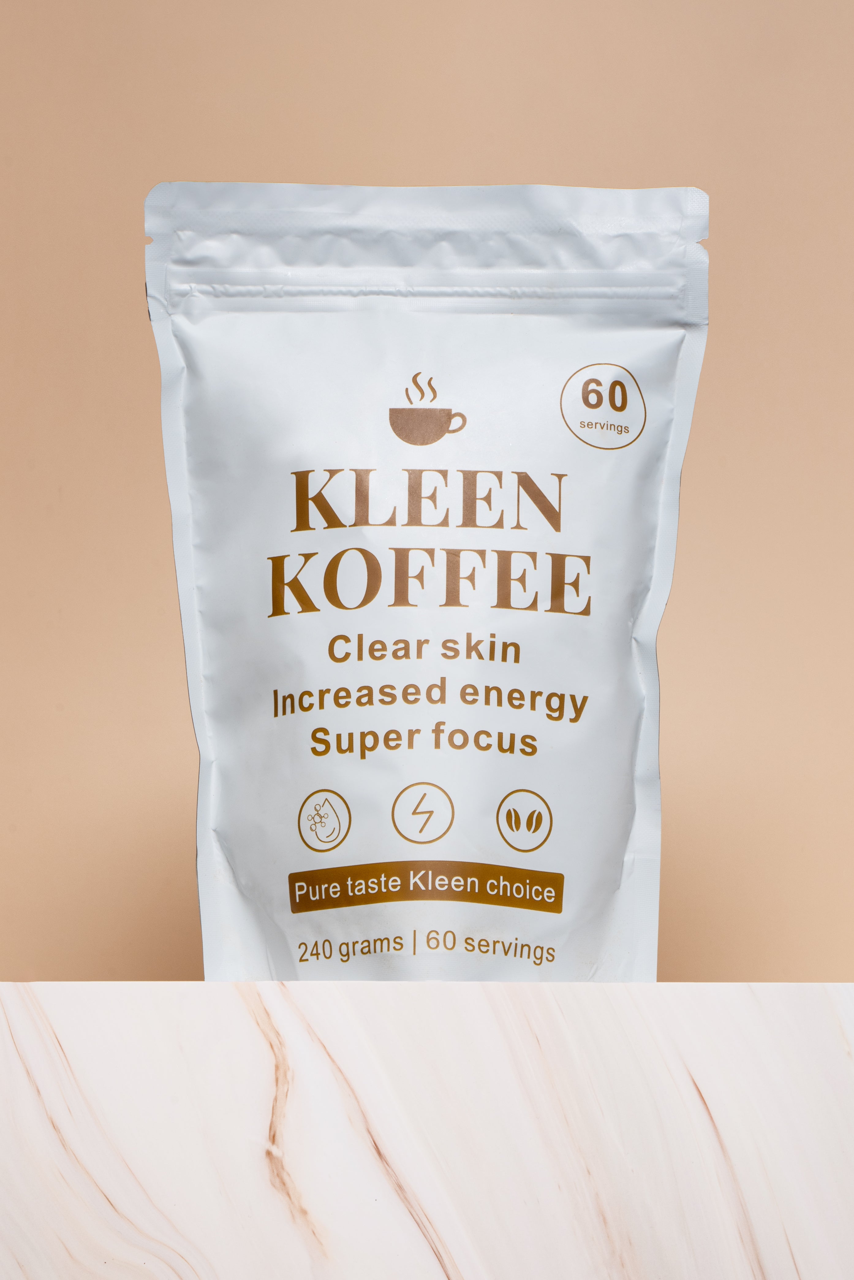 Kleen Koffee Collagen Mushroom Blend